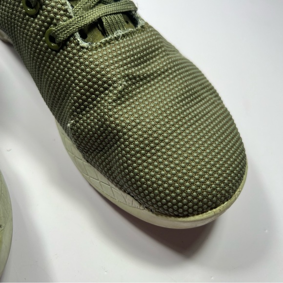 NOBULL SuperFabric Crossfit Trainer Shoes Men Size 11 Green Sneakers No Insoles - Picture 4 of 10